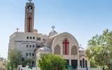 Een katholieke kerk in Amman, Jordanië. 