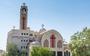 Een katholieke kerk in Amman, Jordanië. 