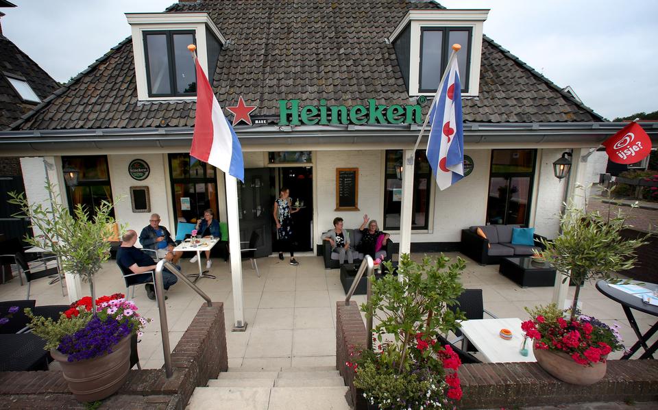 Het Oant Moarn-cafe in Herbayum.