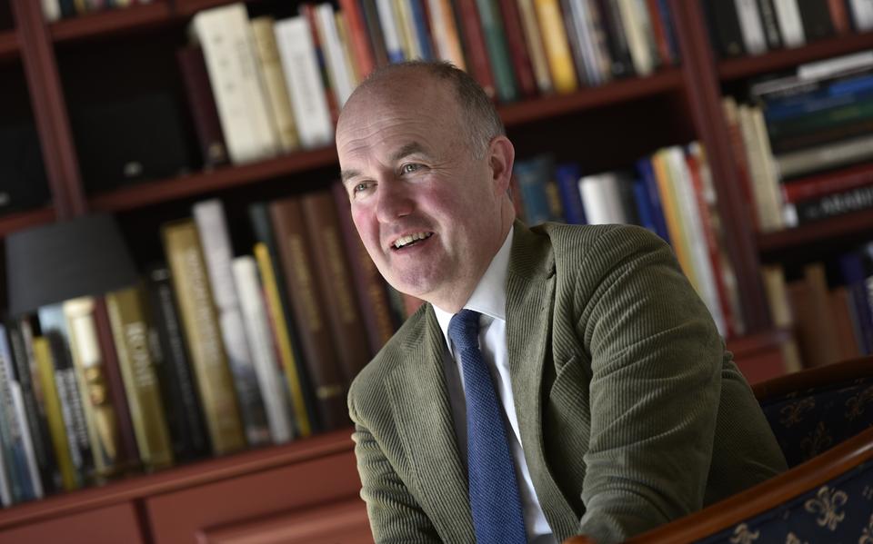Commissaris van de Koning Arno Brok. 