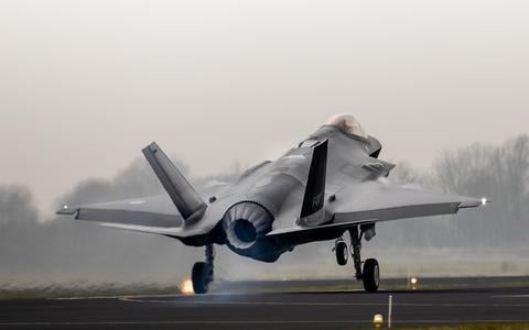 De F-35 zorgt voor veel meer geluidsoverlast dan zijn voorganger de F-16. Afbeelding ter illustratie.