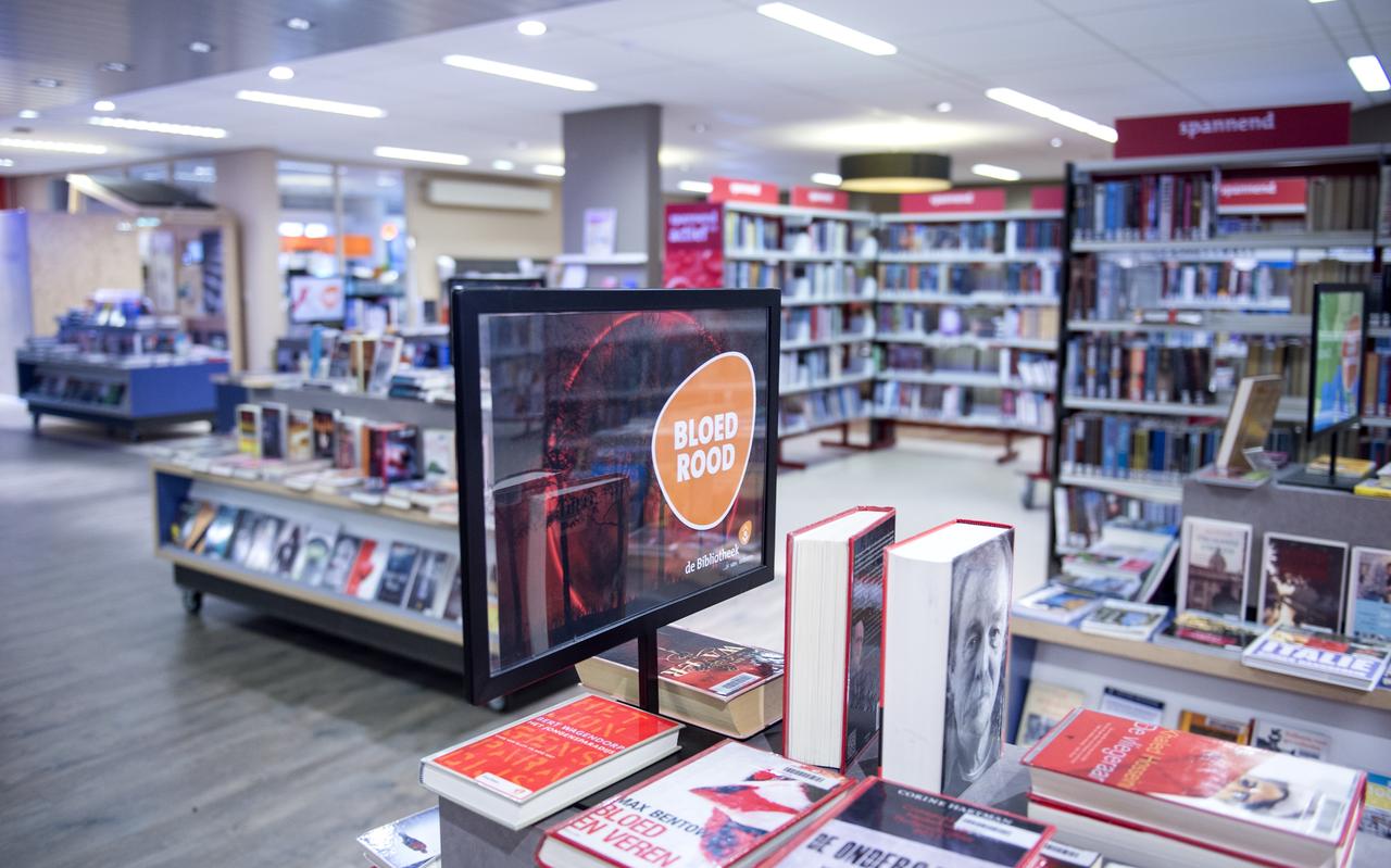 De bibliotheek in Drachten. De bibliotheek in Drachten.
