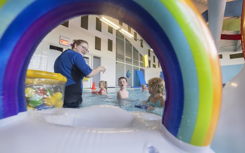 Zwemles van zwemschool Spetter in MFC It Spektrum in Burdaard