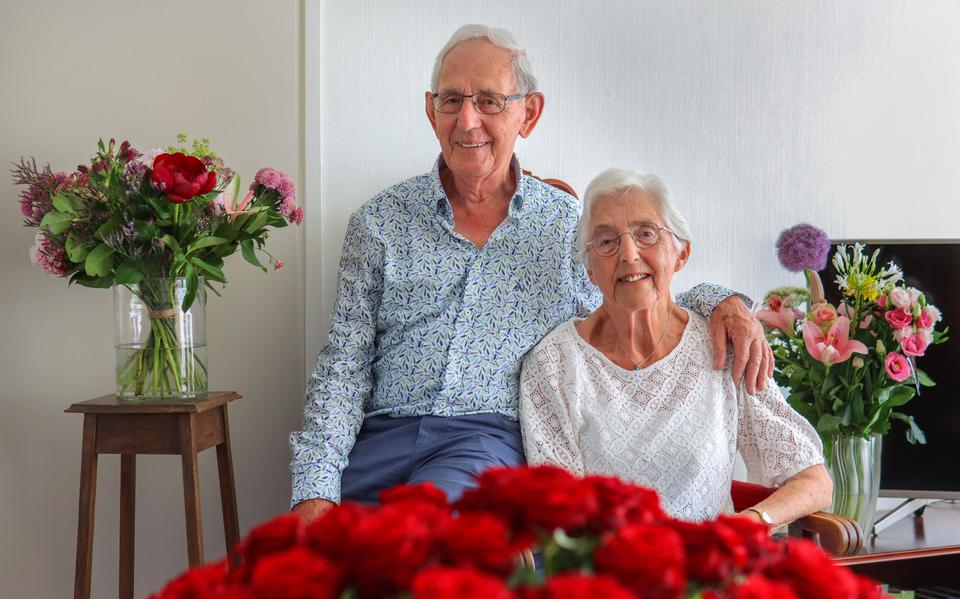 Reinder Faber (89) en Wyke Faber-van der Velde (88) zijn 65 jaar getrouwd.