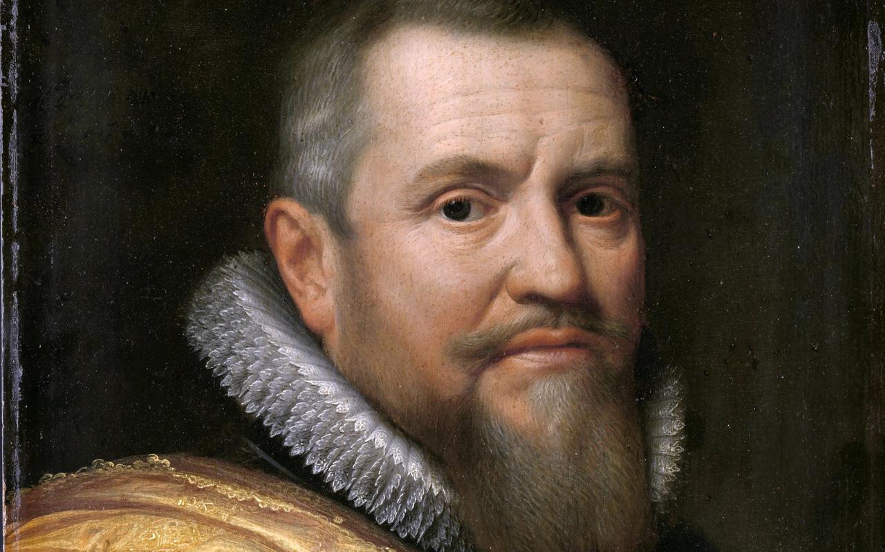 Steedhâlder Willem Loadewyk (1560-1620). Portret van Michiel Jansz. van Mierevelt.