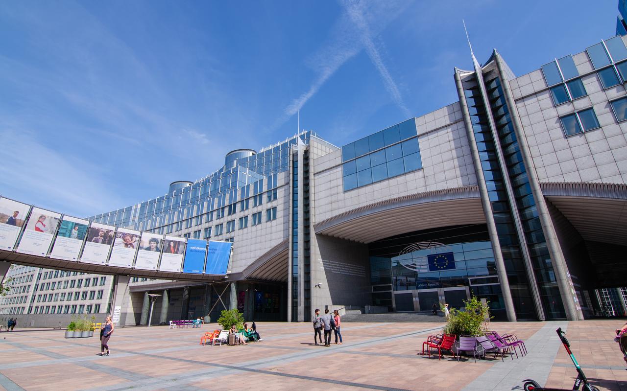 Het Spinelli-gebouw in Brussel. Het Spinelli-gebouw in Brussel.