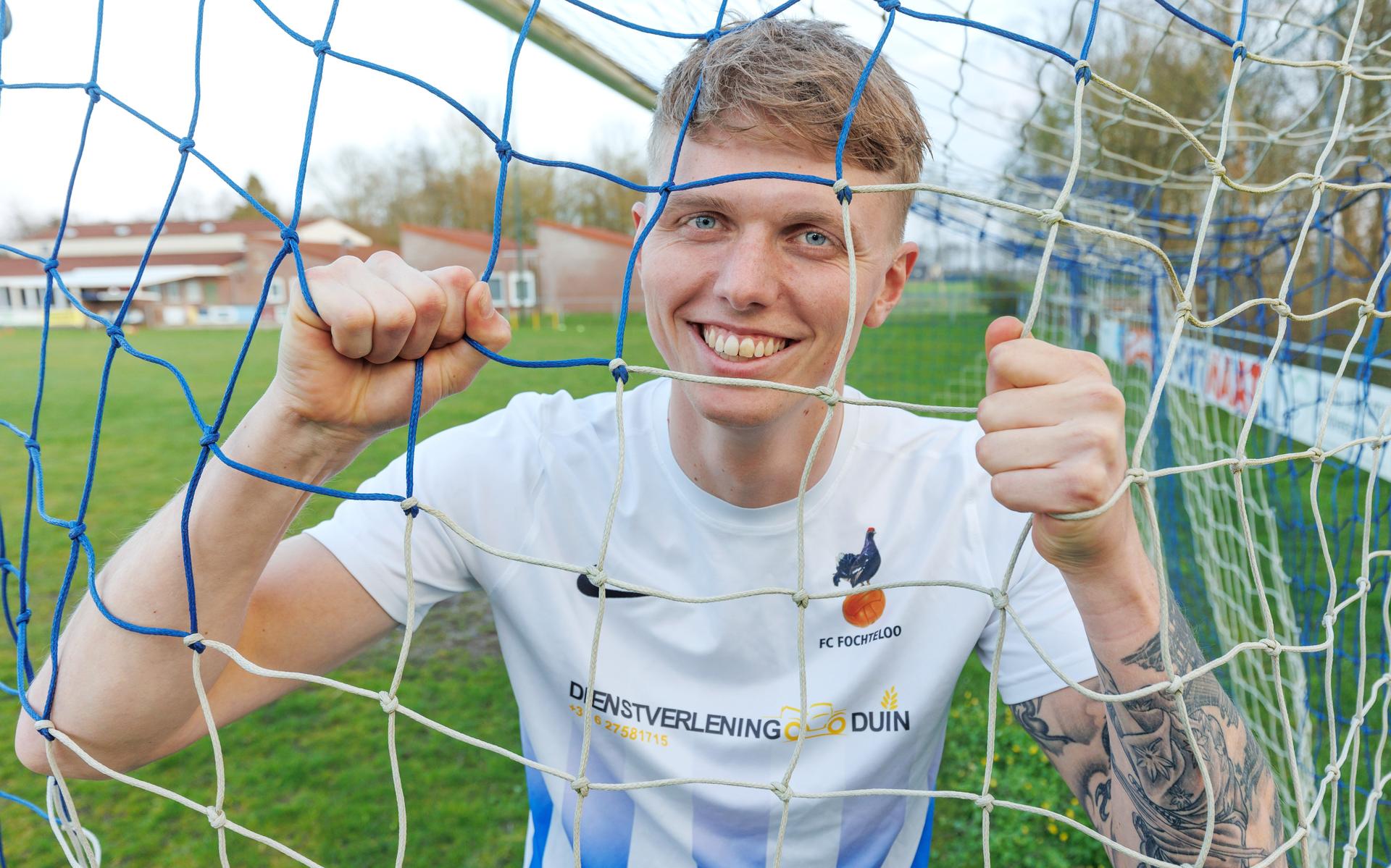 FC Fochteloo ligt met topscorer Dennis Westerhof uit Oosterwolde op koers voor een historisch eerste