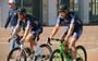 Stefan van der Pal en Marco Douma op de fiets.