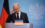 De sociaaldemocraat Olaf Scholz leidt in Duitsland een coalitie met de milieupartij Groenen en de liberale FDP. 