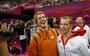 Fabian Hambuchen feliciteerd zijn rivaal en vriend Epke Zonderland met dienst olympische titel in 2012. 