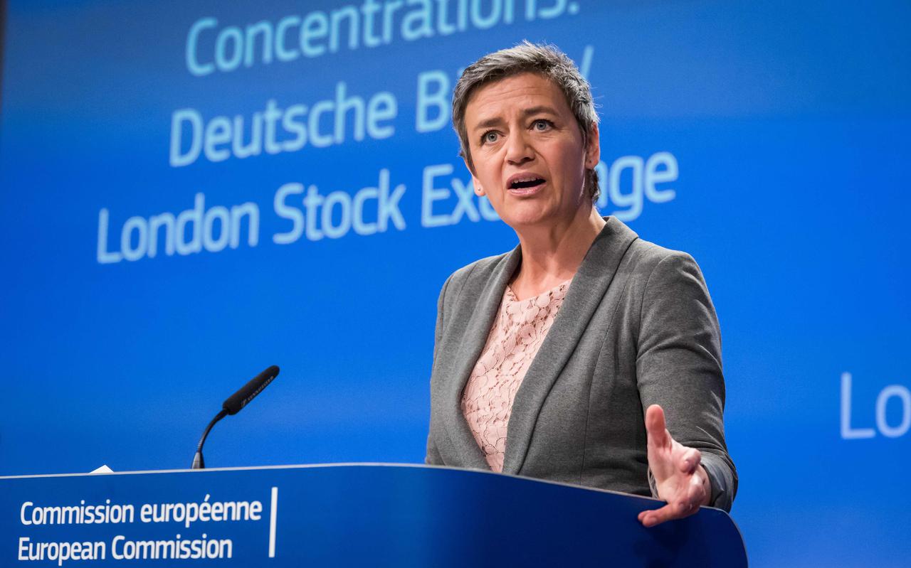 Margrethe Vestager, Eurocommissaris van Mededinging, ging dinsdag namens de Europese Commissie akkoord met de stoppersregelingen van minister Christianne van der Wal.