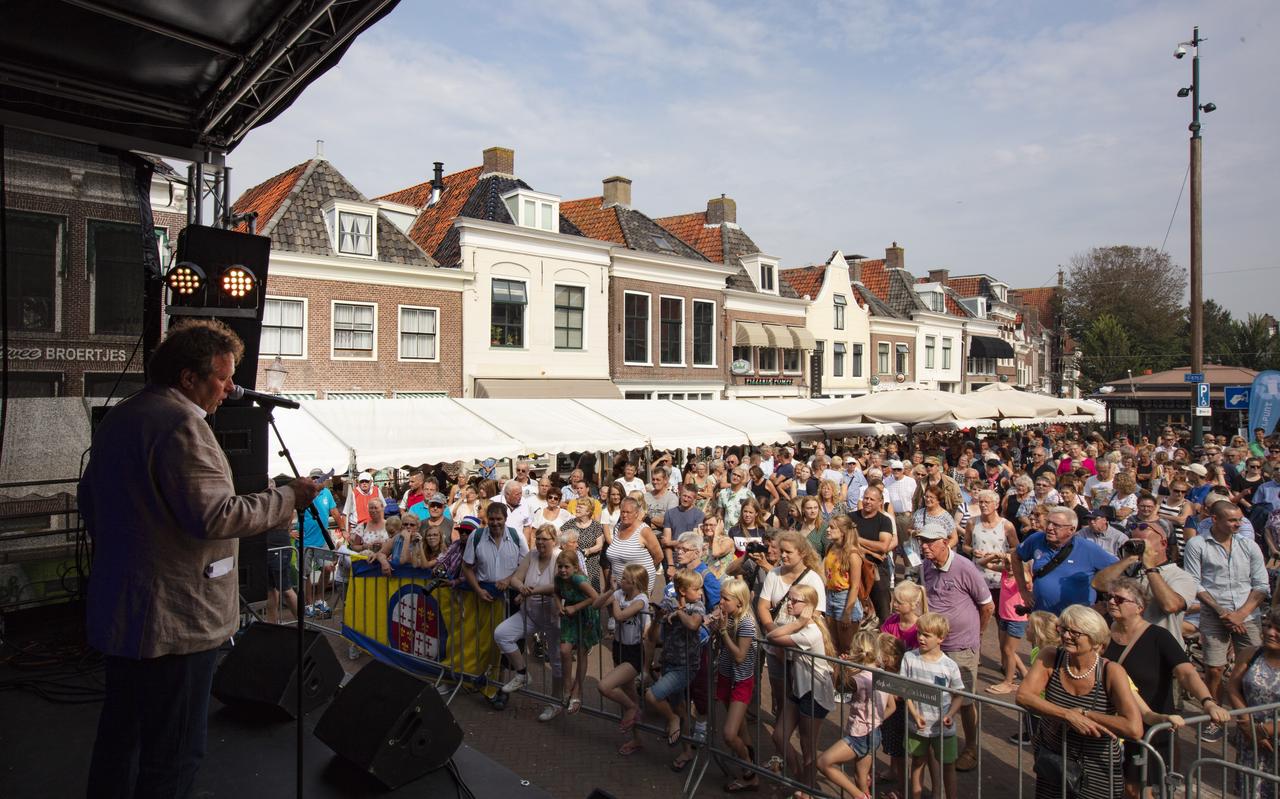 De opening van de Visserijdagen twee jaar geleden. De opening van de Visserijdagen twee jaar geleden.