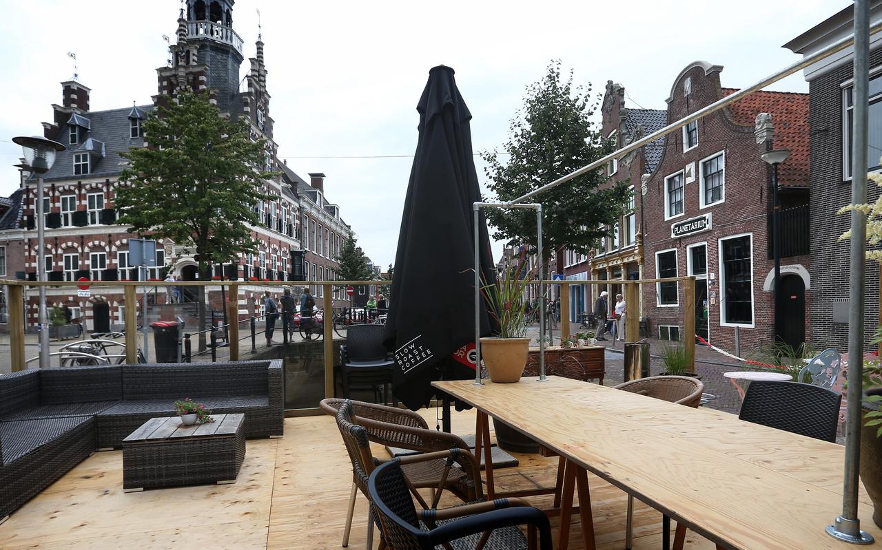 Het centrum van Franeker. 
