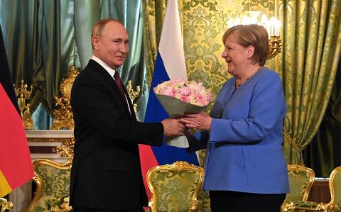 Bondskanselier Angela Merkel snapte heel goed hoe Poetin denkt en handelt.