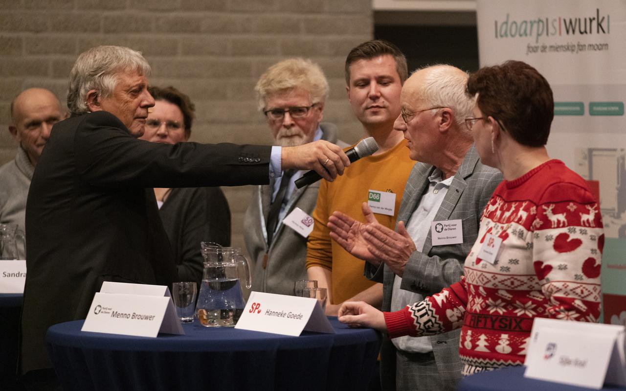 Op 21 februari organiseerde Doarpswurk een lijsttrekkersdebat in dorpshuis Ien en Mien in Goutum waar alle partijen voor uitgenodigd waren. Alleen de PVV ging niet op de uitnodiging in. 