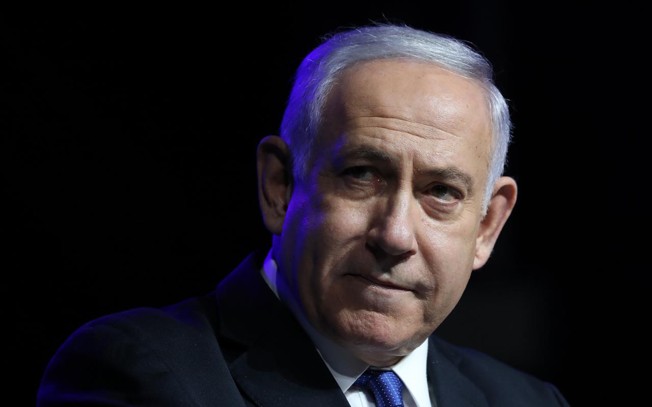 Benjamin Netanyahu, in de volksmond ook wel Bibi genoemd. 