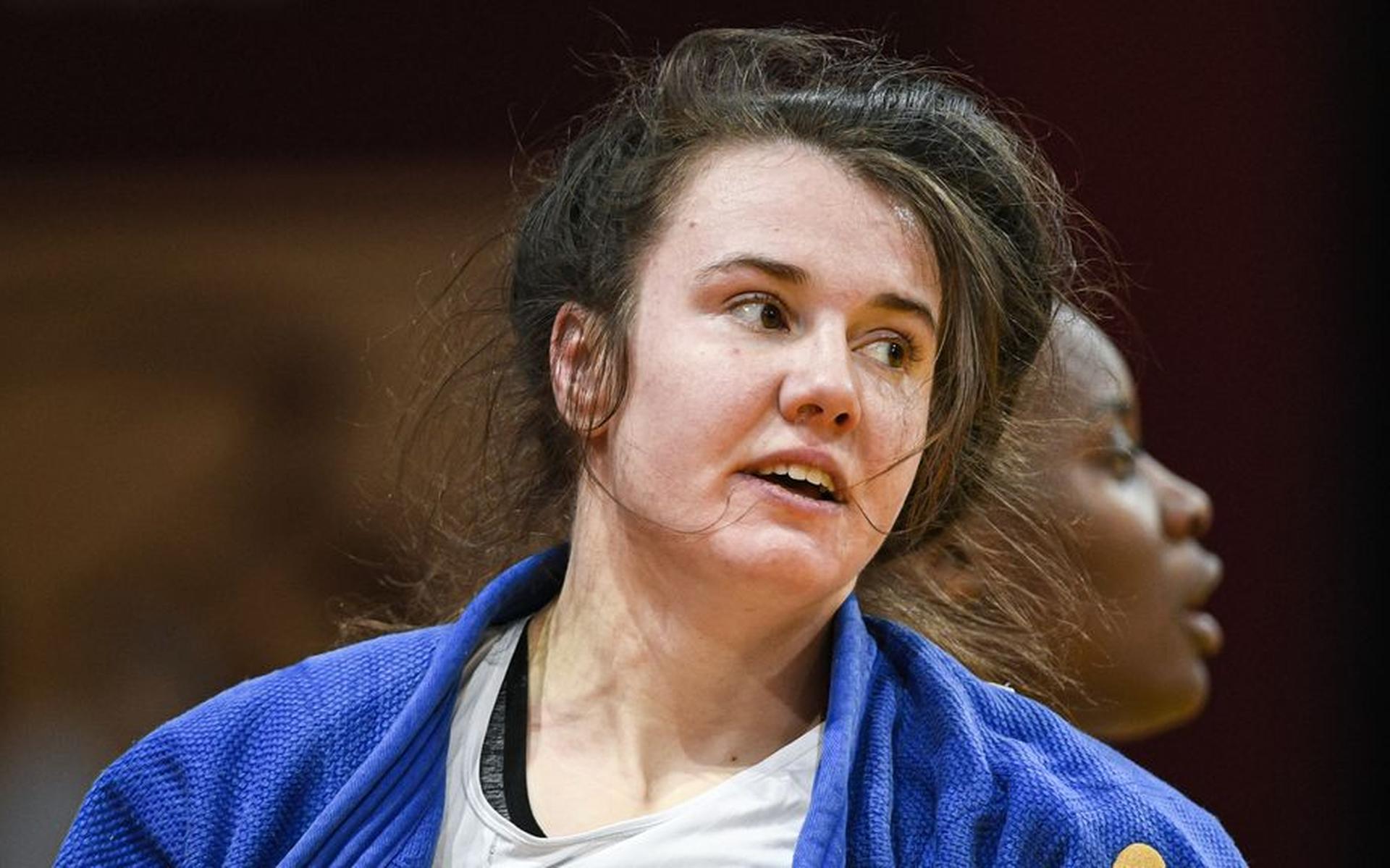 Judoka Natascha Ausma uit Lippenhuizen grijpt in Bakoe net naast Grand Slam goud