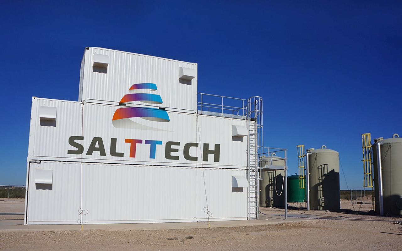 Ontziltingsinstallatie van het Jouster bedrijf Salttech