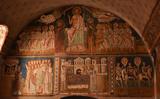 Fresco met koning Salomo.