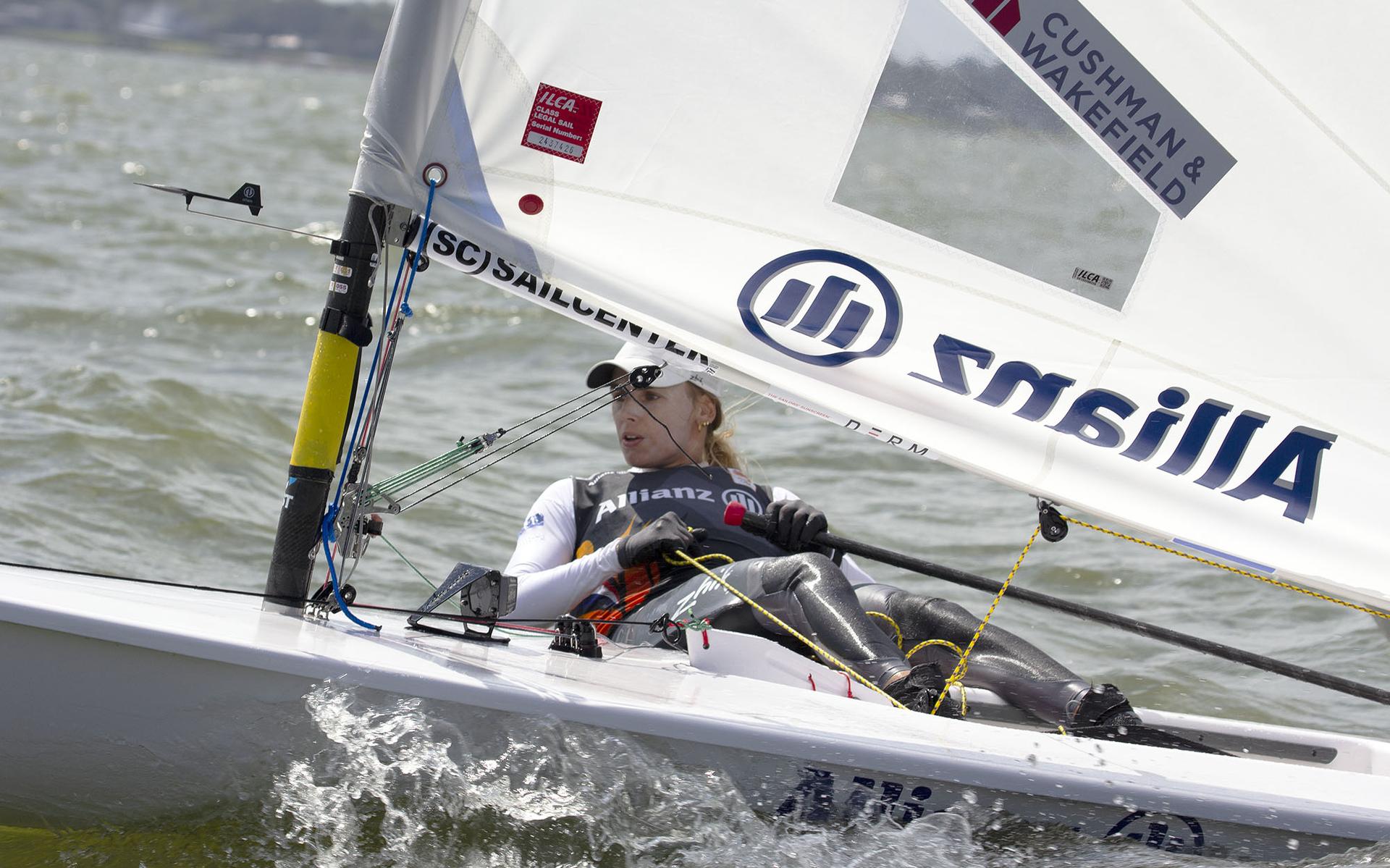 Marit Bouwmeester uit Warten moet op het WK genoegen nemen met een plek in de subtop. ,,Dit was een 