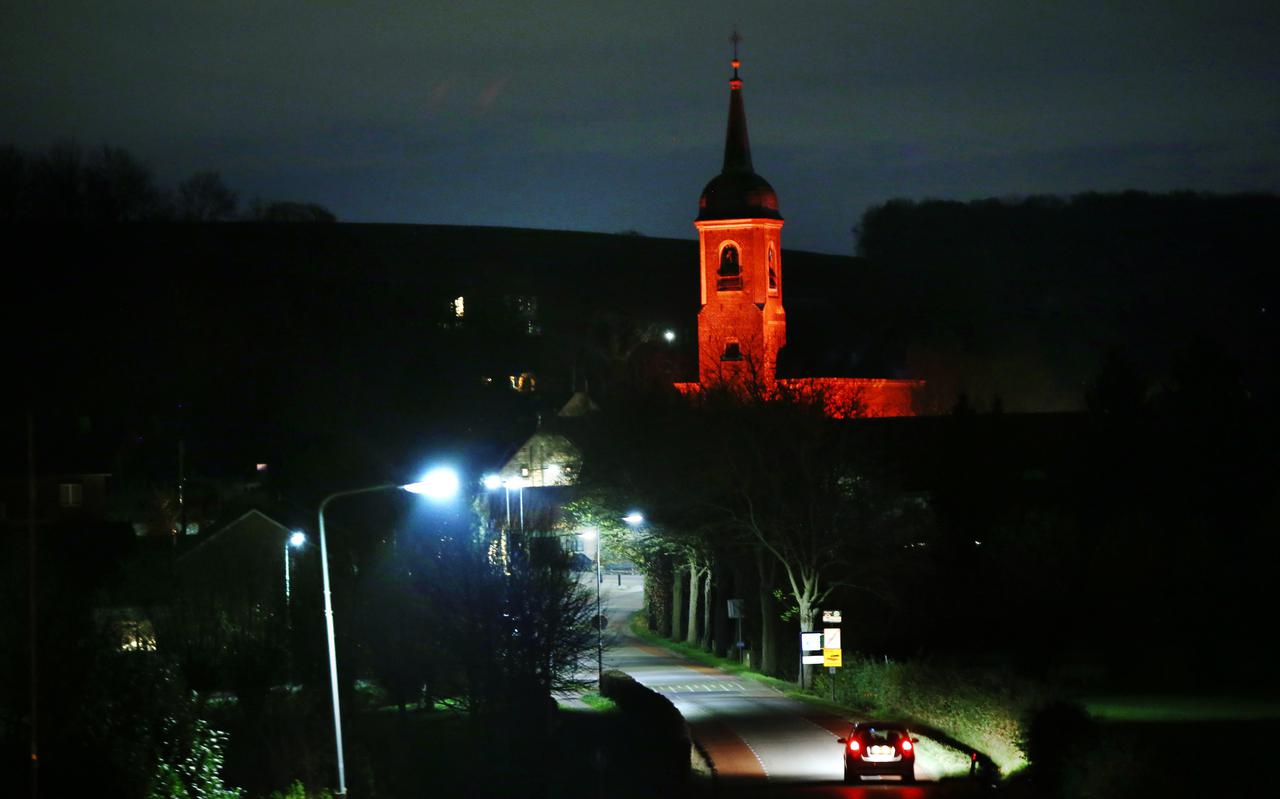 De Heilige Agathakerk te Eys deed in 2020 mee aan Red Wednesday. 