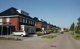 Woningen aan de Einekroes in Burgum.