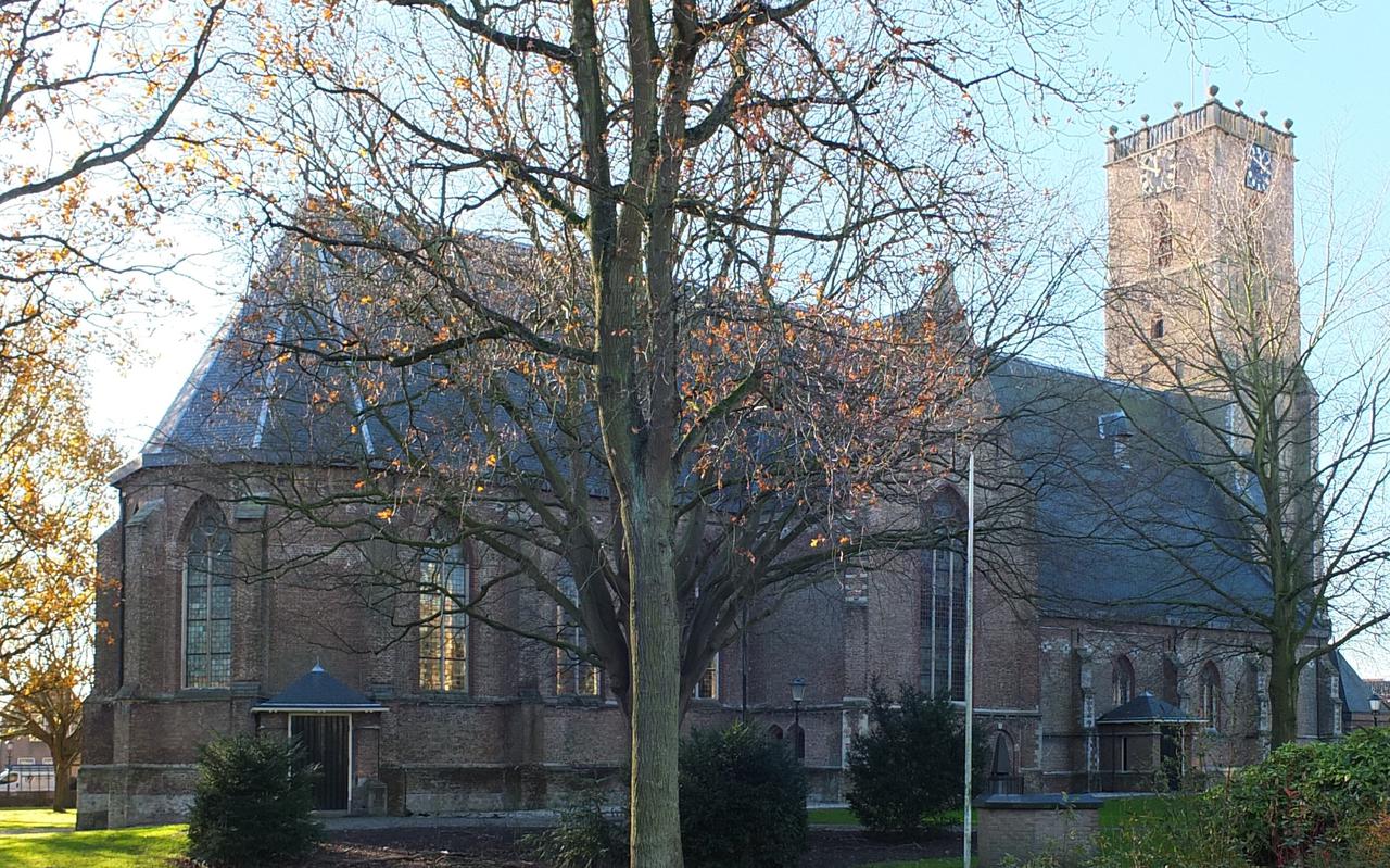 De Nederlands hervormde Kerk in Middelharnis.