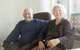 Wiggele de Haan en Gaatske de Haan - Van der Meer uit Surhuisterveen zijn maandag 70 jaar getrouwd.