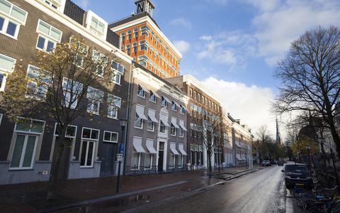 Het Provinciehuis van Fryslân aan de Tweebaksmarkt. 
