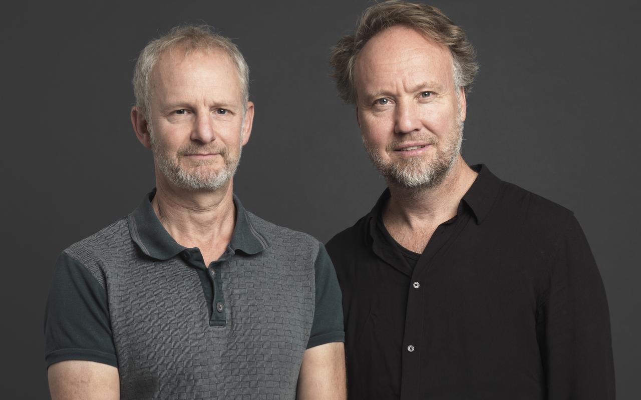 Marcel Prins (links) en Peter Henk Steenhuis. Marcel Prins (links) en Peter Henk Steenhuis.