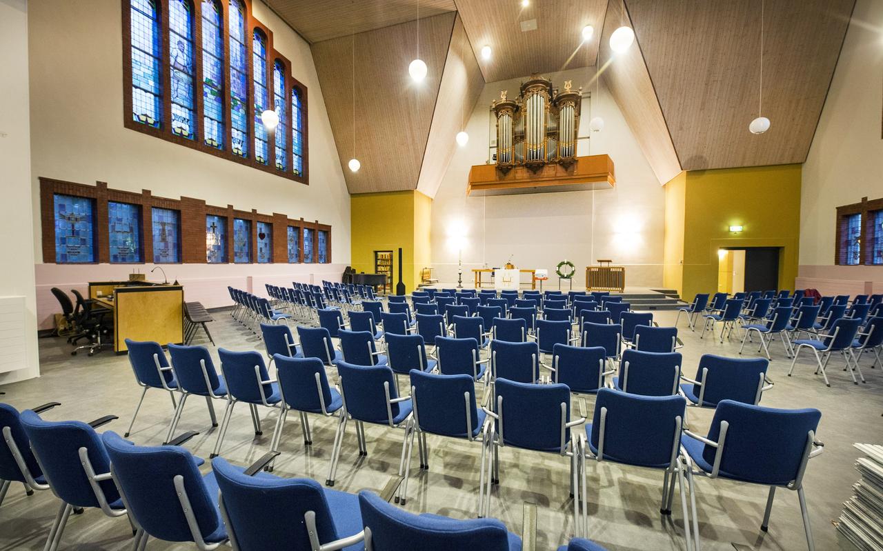 Het vernieuwde interieur van de Zuiderkerk. Het vernieuwde interieur van de Zuiderkerk.