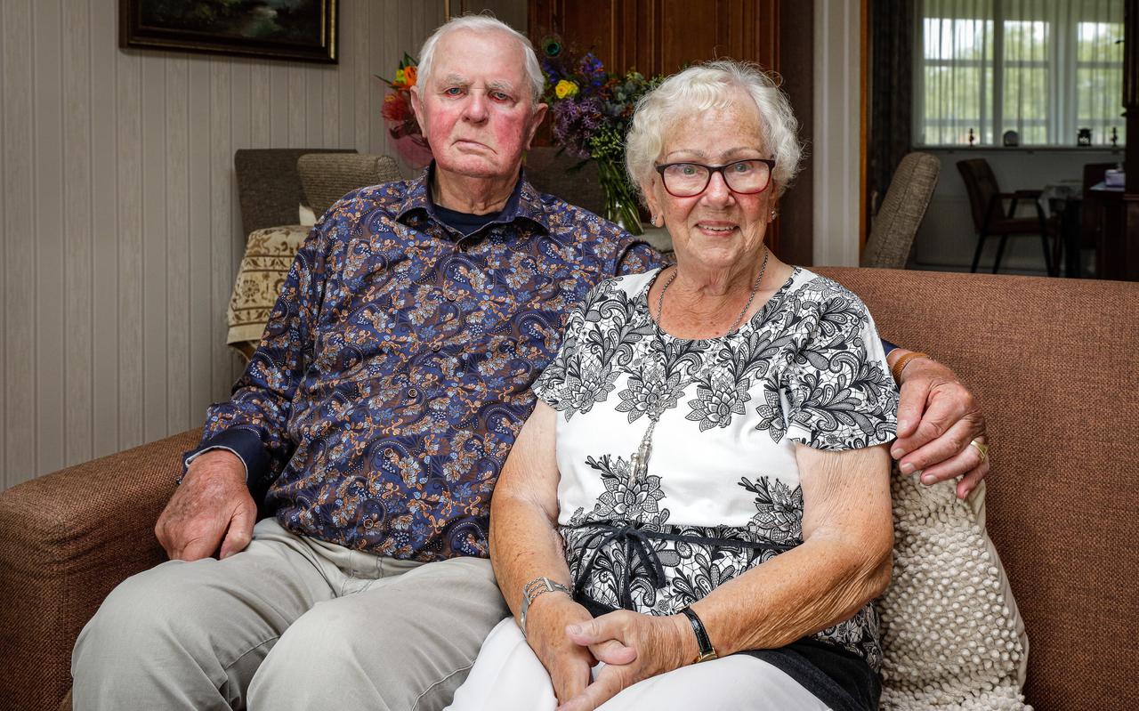 Siebe en Wies Bokma uit Koudum zijn 65 jaar getrouwd.
