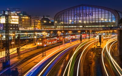 Hamburg Hauptbahnhof.