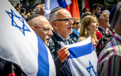 In september vorig jaar hield het Centrum Informatie en Documentatie Israel (CIDI) op het Plein in Den Haag een demonstratie tegen antisemitisme en voor het recht op het dragen van een keppel. 