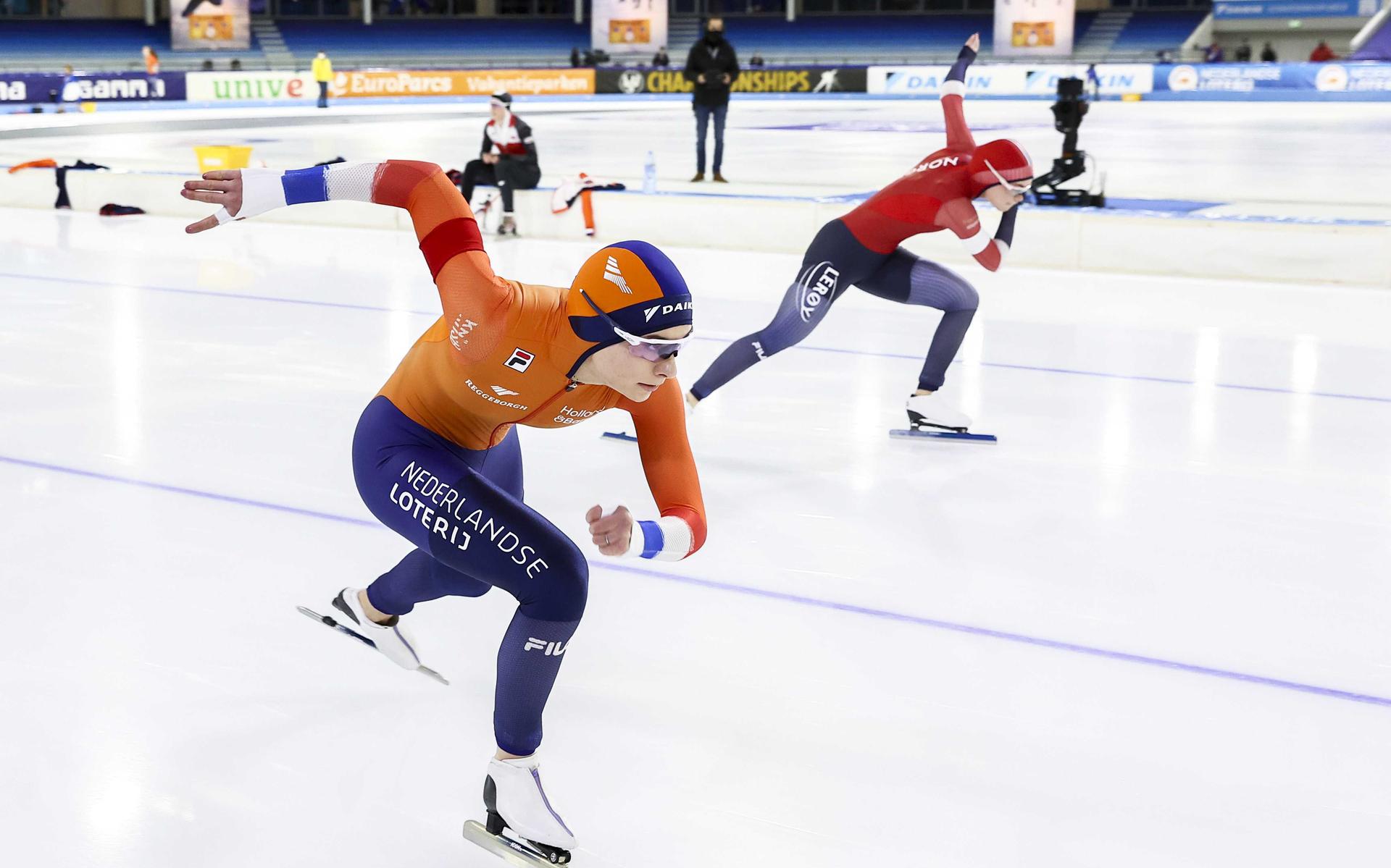 Femke Kok kent ideale generale voor de Winterspelen. De sprintster uit Nij Beets pakt bij EK in Thia