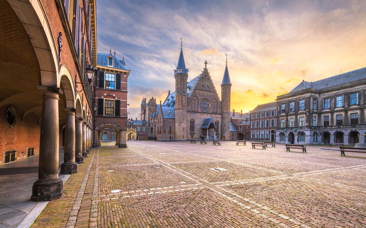 Het Binnenhof in Den Haag. Het Binnenhof in Den Haag.