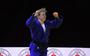 Judoka Sanne Vermeer in betere tijden, nadat ze in 2021 brons heeft gewonnen op het WK. 