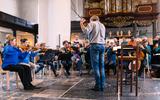 Generale repetitie van het afscheidsconcert van de Nederlandse Bach Academie. 