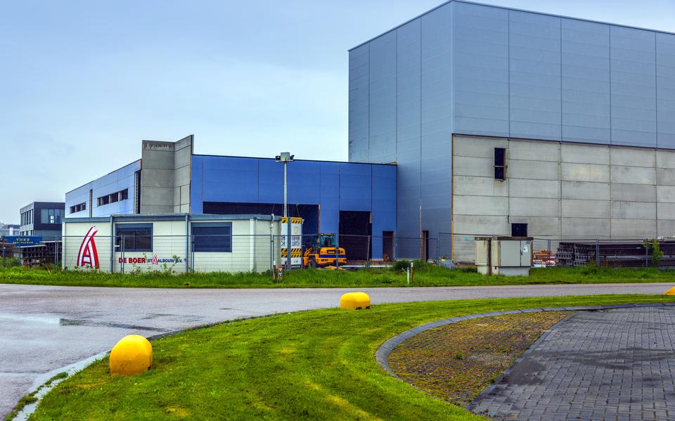 Het pand waarin zuivelfabriek Oranje Nutrition in Heerenveen zou moeten komen. 