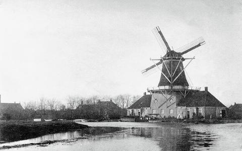 De molen van Hoite Hendriks Nijdam in Jirnsum.
