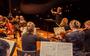 Filharmonie Noord onder leiding van dirigent Tjalling Wijnstra.