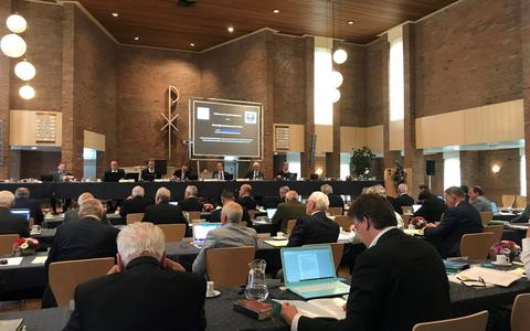 Synode van de CGK, dinsdag in Nunspeet.
