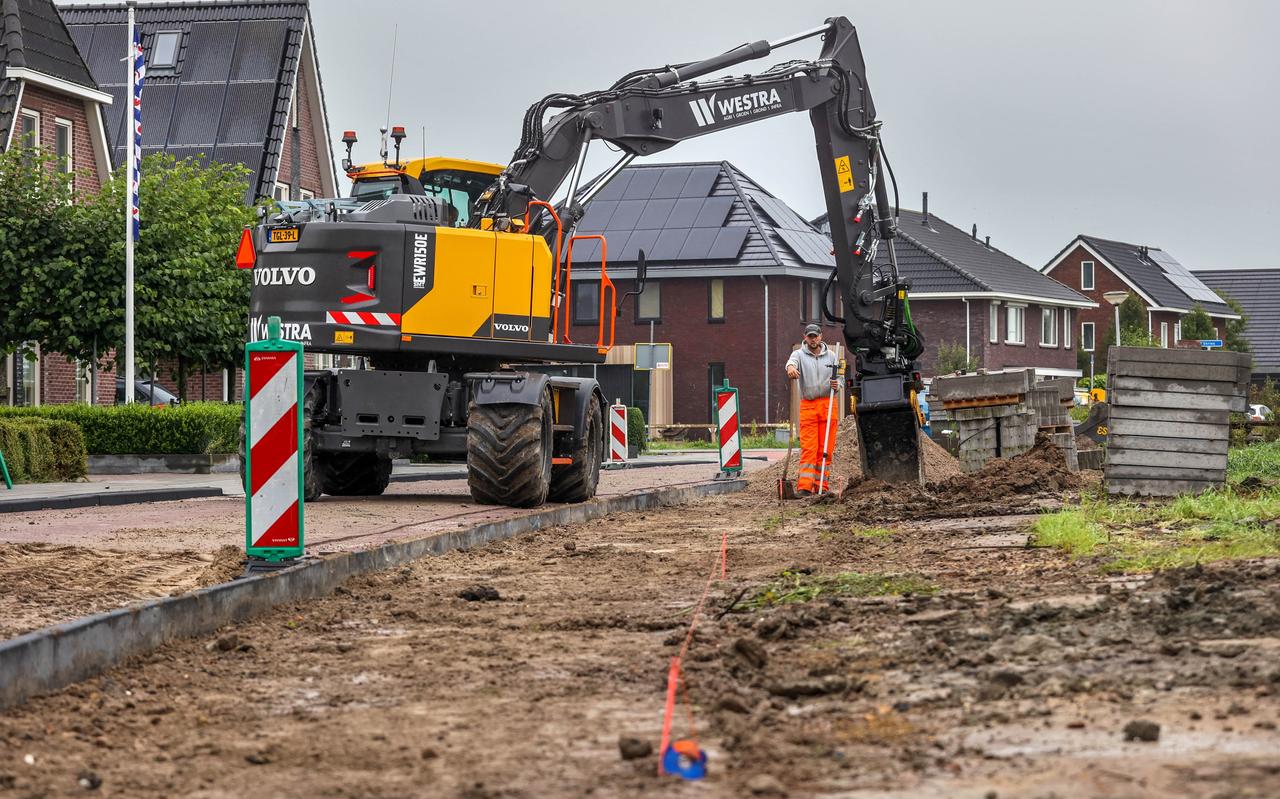Nieuwbouw in Wommels. Nieuwbouw in Wommels.