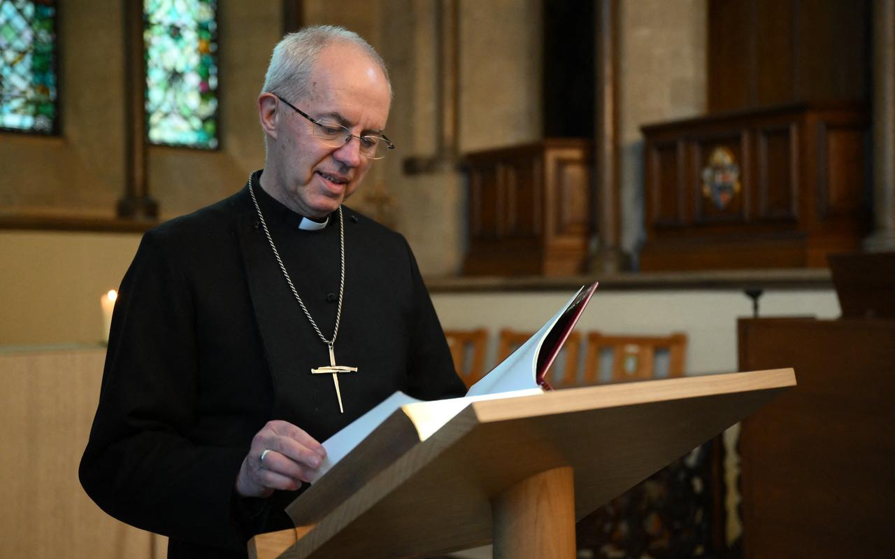 Justin Welby, de aartsbisschop van Canterbury.