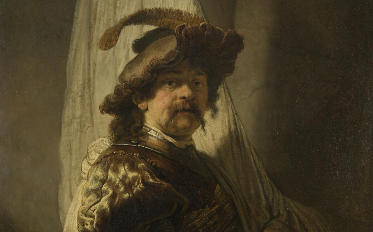 De Vaandeldrager van Rembrandt.