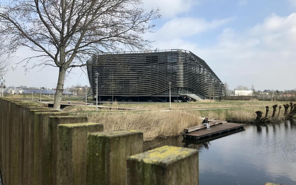 Het gebouw van Wetsus. 