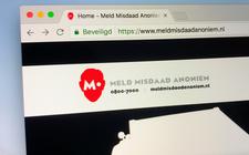 De website van Meld Misdaad Anoniem (M.). 