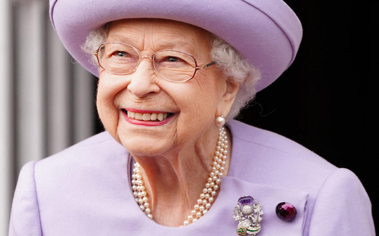 Koningin Elizabeth II op 28 juni 2022. 