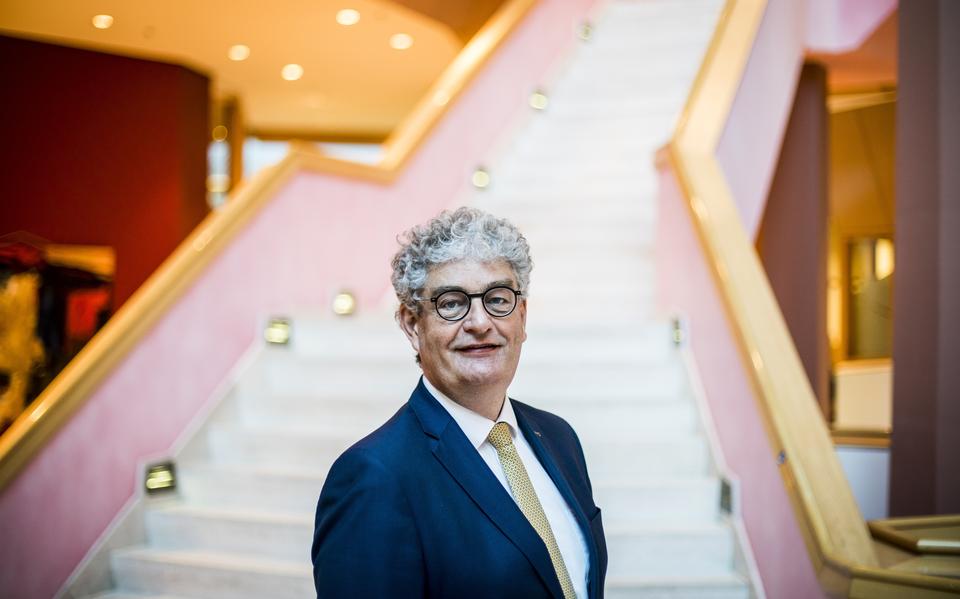 Han Fennema, ceo van gasinfrastructuurbedrijf Gasunie. 