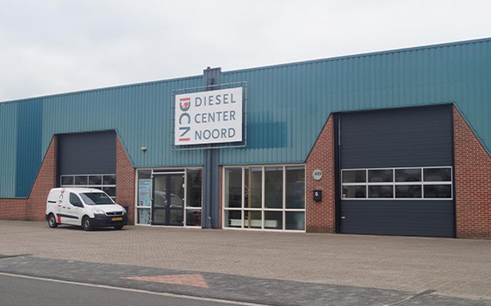 Dieselcenter Noord aan Het Helmhout in Drachten. 